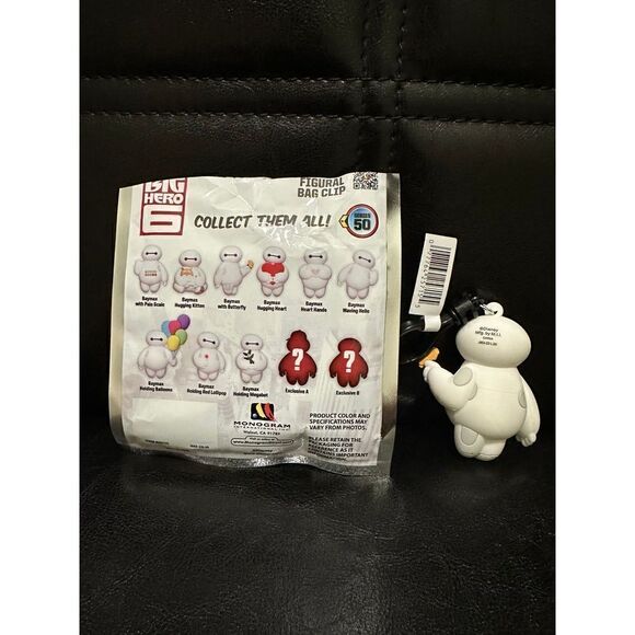 Disney Big Hero 6 Baymax Butterfly Figural Bag Clip - Picture 2 of 2